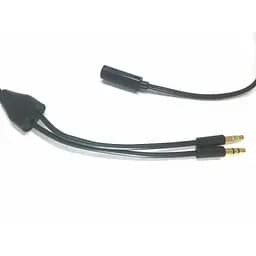 Кабель мультимедійний Jack 3.5mm мама/2xJack 3.5mm папа 1.5m PowerPlant (DV00DV4057) - мініатюра 2