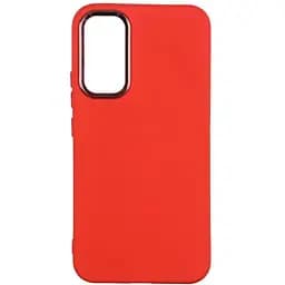 Чохол Silicone Cover Metal frame AA Samsung Galaxy A34 5G Red