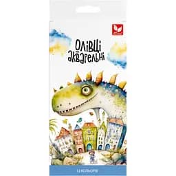 Карандаши акварельные Школьник шестигранные с кисточкой 12 шт. (135SH-12)