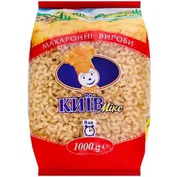 Вироби макаронні Київ Мікс Ріжки маленькі, 1 кг (792148)