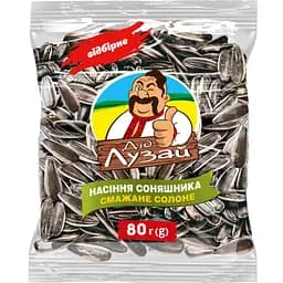 Семена подсолнечника Дед Лузай жареные соленые полосатые 80 г