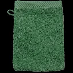 Рушник-рукавичка для обличчя Kela Ladessa 15х21 см зелене листя (24592)