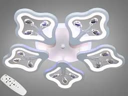 Стельова LED-люстра з диммером та підсвічуванням, 95W