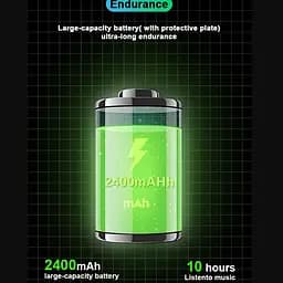 Портативна колонка Kisonli G101 ретро для караоке Bluetooth 2400 mAh 30 Вт 2 микрофона Brown - мініатюра 8
