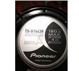 Автомобільна акустика, колонки Pioneer TS 1643 (180 Вт) 2 смугові - мініатюра 4