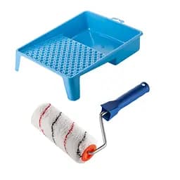 Валик "Мікрофібра" 180х48 мм з ручкою та ванночка Polax (770-222)