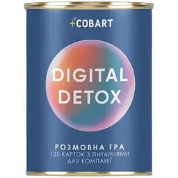 Карточная игра Cobart Digital Detox 125 карточек с вопросами (CBRT-9993)