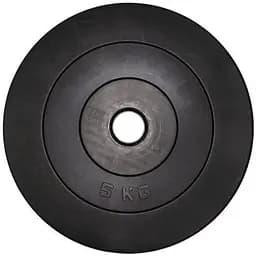 Диск гантельний Rock Pro Newt NE-PL-D-5 5 кг композитний у пластиковій оболонці