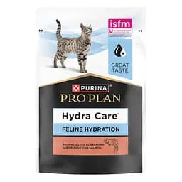 Набір вологий додатковий корм для дорослих котів Purina Pro Plan Hydra Care для збільшення споживання рідини з лососем 75 г х 10 шт. - мініатюра 4