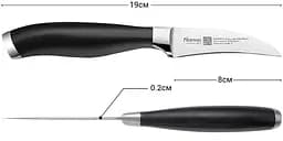 Ніж для чищення овочів Fissman Elegance із високолегованої нержавіючої сталі 80 мм 000264772 - мініатюра 2