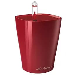 Вазон Lechuza Mini-Deltini Premium яскраво-червоний (14960)