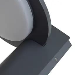 Світильник Brille фасадний LED 13W IP54 CW Dark Grey (PL-26) - мініатюра 5