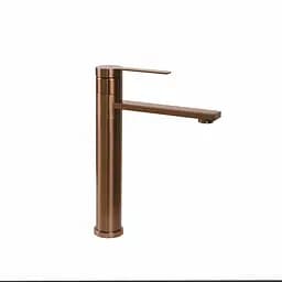 Смеситель для умывальника Platinum Handmade 419001 PVD медный Теплый закат