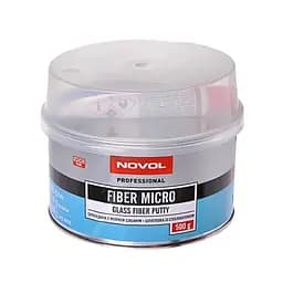 Шпаклевка Novol Fiber Micro 1231 со стекловолокном 500 г