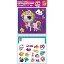 Набір для творчості Vladi toys 4 в 1 Райдужні єдиноріжки (VT4210-13) - мініатюра 2