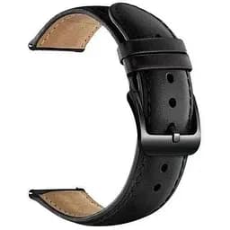 Кожаный ремешок Primo для часов Samsung Galaxy Watch 3 41 мм (SM-R850) Black