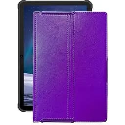 Чохол StatusCASE з екошкіри для планшету Oukitel RT1 Фіолетовий