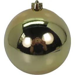 Новорічна куля Yes! Fun 15 cм золото глянець