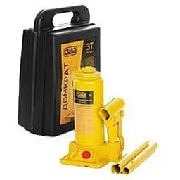 Домкрат гідравлічний Сила пляшковий 3 т висота підйому 180-350 мм в кейсі 