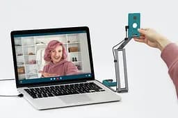 Сканер A3 Canon IRIScan Visualizer 7 Dyslexic (13MP 4K UltraHD MIC 4-in-1 USB книжковий блакитний) (464665) - мініатюра 4