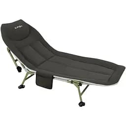 Розкладачка X-Fish Camp Bed+ 190х64х30 см Grey - мініатюра 3