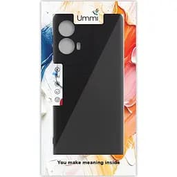 Чохол Silicone Cover Ummi Lakshmi Full Camera (AA) для Motorola Moto G85 Чорний / Black - мініатюра 3