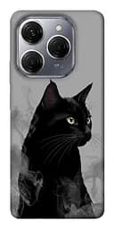 Чохол Demsky Smoke cat для TECNO Spark 20 Pro
