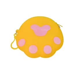 Дитячий гаманець-брелок "Лапка" Bambi C44413, 14 х 12 х 2 см Жовтий