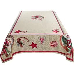Скатертина Lefard Home Textile Santa Claus гобеленова 320х140 см (732-188) - мініатюра 2