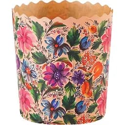 Форма для випічки паски Добрик Великодня паперова 7х8 см