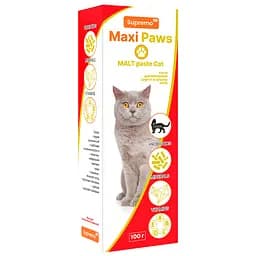 Фитопаста Supremo Maxi Paws для вывода шерсти кошек 100 г