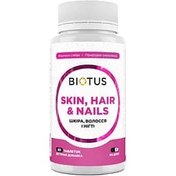 Кожа, волосы и ногти Biotus 60 таблеток