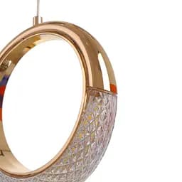 Люстра підвісна Brille в зал LED 10W WW+NW+CW G (BR-01 667S/1) - мініатюра 5