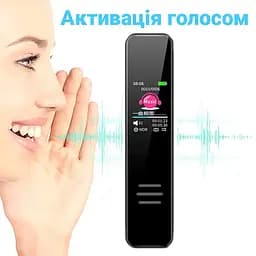 Диктофон цифровий з активацією голосом Savetek GS-R63, 32 Гб пам'яті (100639) - мініатюра 5