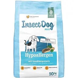 Сухий вегетаріанський гіпоалергенний корм Green Petfood Insect dog Adult Hypoallergen для собак із протеїном комах 10 кг
