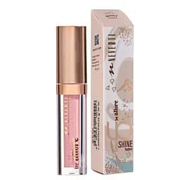 Блеск для губ Neverti Shine Lipgloss шимерный 3 мл (NP803), 001 Candy Glow Кремовый