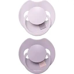 Пустушка силіконова динамічна LOVI Prime 18 місяців +, 2 шт. lilac/violet (34/423)