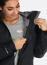 Зимова куртка-парка жіноча Rab Valiance Parka Women 10 Чорний - мініатюра 7