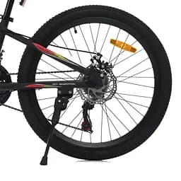 Велосипед MTB2601-2, 26 дюймів, алюмінієва рама 13 Shimano 21SP чорний - мініатюра 3
