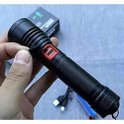 Ліхтар ручний X-Balog BL-P02-P50 акумуляторний 18650 Zoom P50 Type-C - мініатюра 5