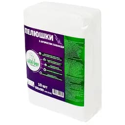 Пелюшки гігієнічні для тварин Lucky Pet поглинаючі з ароматом лаванди 60x90 cм 10 шт.