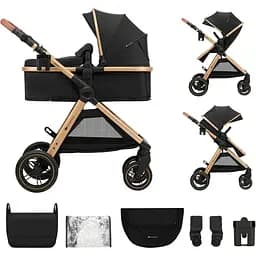 Универсальная коляска 2 в 1 Kinderkraft Esme Black (KSESME00BLK2000)