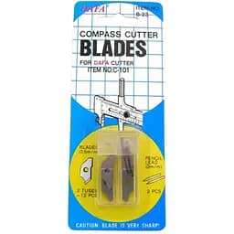 Змінні леза до кругового ножа Dafa СВ-23 набір 12 шт.