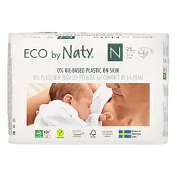 Органические подгузники Naty 0 (до 4,5 кг), 25 шт.