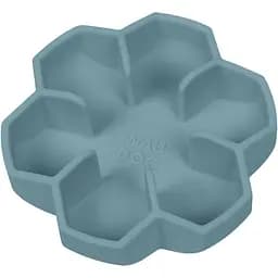 Миска собак и кошек Waudog Silicone для медленного питания 750 мл серая