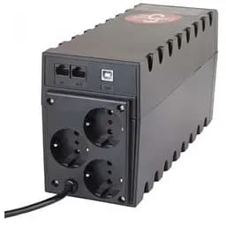 Пристрій безперебійного живлення Powercom RPT-600AP Schuko - мініатюра 2