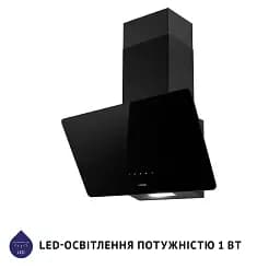 Витяжка декоративна похила Minola HVS 6224 BL 700 LED - мініатюра 3