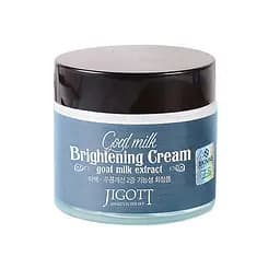 Осветляющий крем для лица Козье молоко GOAT MILK Whitening Cream Jigott 70 мл