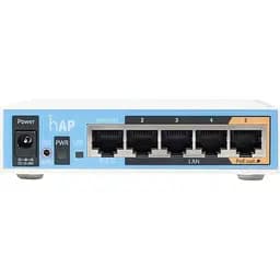 Бездротовий маршрутизатор (роутер) MikroTik hAP (RB951Ui-2ND) [128307] - мініатюра 2