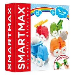 Магнитный конструктор SmartMax Мои первые машинки, 13 деталей (SMX 226)